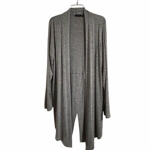 Apt. 9 Heather Gray Open Cardigan